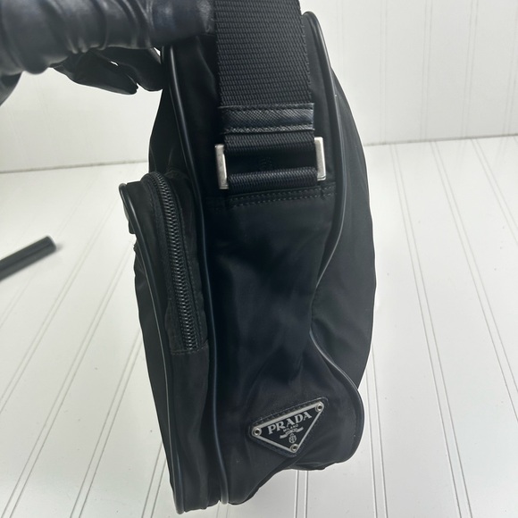 Prada Black Re- Nylon Crossbody Bag - Picture 6 of 14